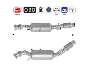 ΦΙΛΤΡΟ DPF ΣΙΛΙΚΟΝΟΥΧΟ ΚΑΡΒΙΔΙΟ SIC MERCEDES SPRINTER 213/216/313/316/413/416/513/516 2.1TD 2009-2015
