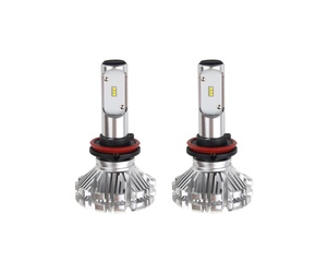 Amio - Λαμπτήρες SX SERIES τύπου H8/H9/H11 τάση λειτουργίας 6/12V απόδοσης 40W 6000K 3200lm με ενσωματωμένη ψύκτρα για Επιβατικά Αυτοκίνητα και Μοτοσυκλέτες - 2 τεμ. (01066/AM)