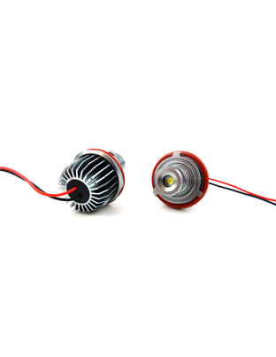 Amio – LED Λαμπάκια Angel Eyes 10W 270lm 5600K CANBUS για BMW Σειρά 1 3 5 για Καθαρό Λευκό Φως & Χωρίς Σφάλματα – Σετ 2 Τεμ. (01540/AM)