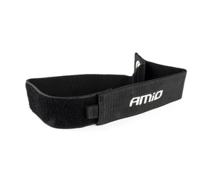 Amio - ΙΜΑΝΤΑΣ VELCRO ΓΙΑ ΣΤΗΡΙΞΗ ΠΡΟΙΟΝΤΩΝ ΣΕ ΠΟΡΤ ΜΠΑΓΚΑΖ 63X5cm ΣΕ ΜΑΥΡΟ ΧΡΩΜΑ - 1 TEM. (03284/AM)