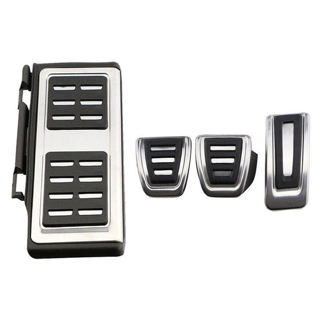 Πετάλια Αλουμινίου Sport Audi A3 (8V) / Skoda Octavia (5E) / VW Golf 7 , Polo (6C) , Passat (B8) - Χειροκίνητο - 4 Τεμ.