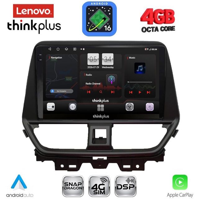 LENOVO LTG 7673_CPA (9inc) MULTIMEDIA TABLET for SUZUKI BALENO mod. 2022-2026