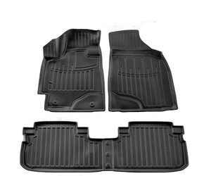 Race Axion - Πατάκια Για Toyota Highlander (XU40) 2008-2013 5πορτο Λάστιχο Σκαφάκια Με Κουμπώματα για Επιβατικά Αυτοκίνητα - 4 τεμ. (5022364/ST)