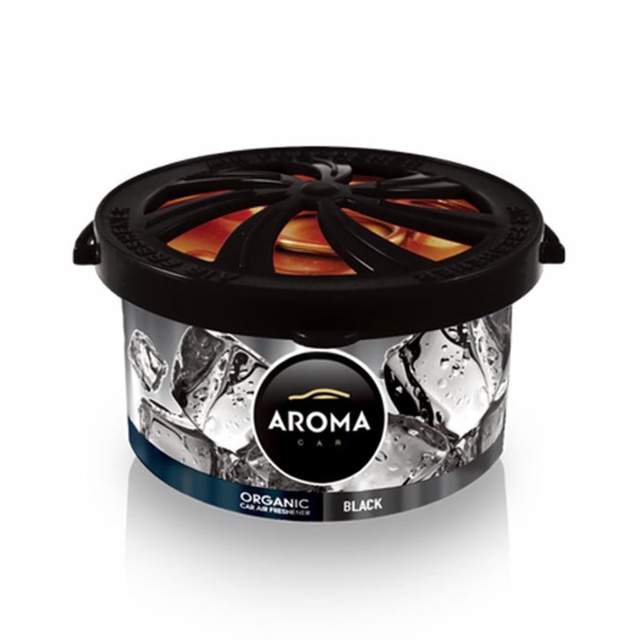 Amio - ΑΡΩΜΑΤΙΚΟ (ΒΑΖΑΚΙ) AROMA ORGANIC - BLACK (60gr) - 1 ΤΕΜ. (A92103/AM)