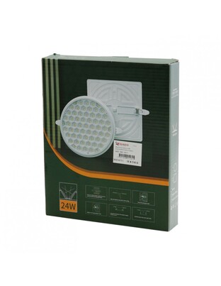 LED ΠΑΝΕΛ 24w ΜΕ ΤΡΟΦΟΔΟΤΙΚΟ RH-011
