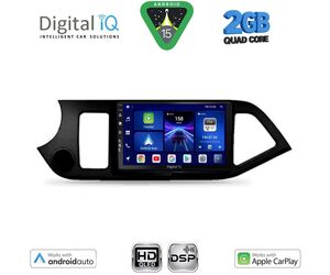 DIGITAL IQ BXC 3308_CPAA (9inc) MULTIMEDIA TABLET for KIA PICANTO mod. 2011-2017