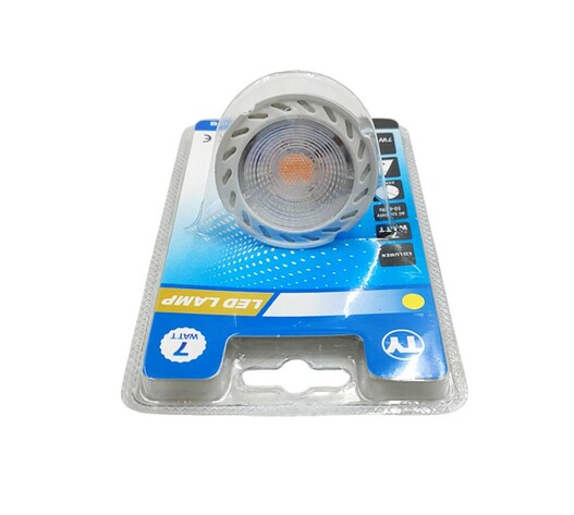 ΛΑΜΠΑ LED 7W ΘΕΡΜΟ ΦΩΣ GU5.3-7W-1