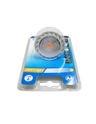 ΛΑΜΠΑ LED 7W ΘΕΡΜΟ ΦΩΣ GU5.3-7W-1