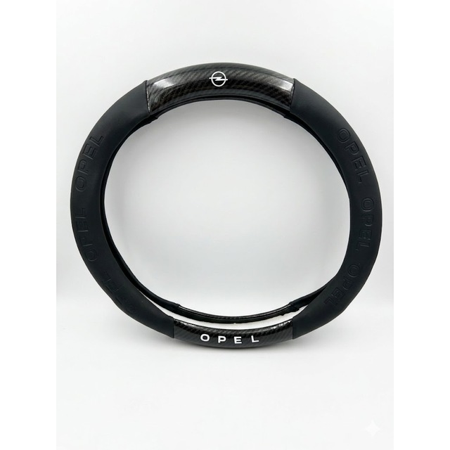 Κάλυμμα τιμονιού δερματίνη/look carbon 38cm - Opel