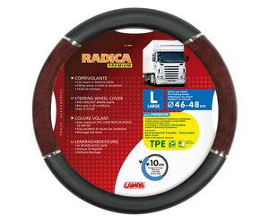 ΚΑΛΥΜΜΑ ΤΙΜΟΝΙΟΥ ΦΟΡΤΗΓΟΥ RADICA (L) 46-48 cm (ΜΑΥΡΟ/ΞΥΛΟ/ΟΙΚΟΛΟΓΙΚΟ/ΑΟΣΜΟ)