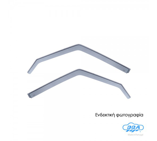 ΖΕΥΓΑΡΙ ΜΠΡΟΣΤΙΝΟΙ ΑΝΕΜΟΘΡΑΥΣΤΕΣ ΓΙΑ TOYOTA HILUX 2D 1984-1989 / TOYOTA HILUX DOUBLE CAB 4D 1984-1989 ΑΠΟ ΕΥΚΑΜΠΤΟ ΧΥΤΟ ΑΚΡΥΛΙΚΟ ΓΥΑΛΙ (CAST ACRYLIC GLASS) DGA - 2 ΤΕΜ.