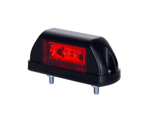 ΦΩΣ ΟΓΚΟΥ LD703 12/24V 6LED HORPOL ΚΟΚΚΙΝΟ/ ΛΕΥΚΟ (ΔΙΠΛΗΣ ΟΨΗΣ) 8,3 x 3,5 cm -1ΤΕΜ.