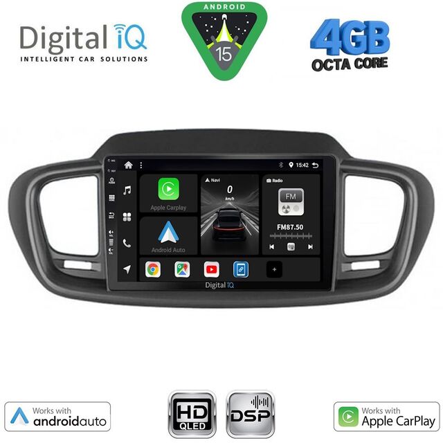DIGITAL IQ BXF 17319_CPAA (10inc) MULTIMEDIA TABLET for KIA SORENTO mod. 2014-2020