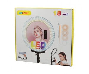 LED RING LIGHT 18'' ANDOWL Q-JCT2