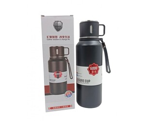 ΑΝΟΞΕΙΔΩΤΟ ΘΕΡΜΟΣ ΜΑΥΡΟ1200ml ΜΕ ΚΑΠΑΚΙ-ΚΟΥΠΑ XZ-7808