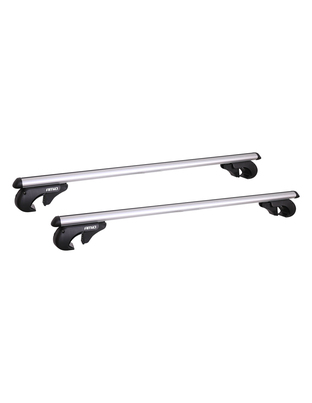 Amio - ΜΠΑΡΕΣ ΟΡΟΦΗΣ ΑΛΟΥΜΙΝΙΟΥ 135 cm ΜΕ ΚΛΕΙΔΙ (STANDARD RAILING ) - 2 ΤΕΜ. (02587/AM)