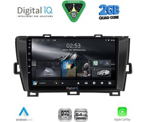 DIGITAL IQ RSD 1726BL_CPA (9inc) MULTIMEDIA TABLET for TOYOTA PRIUS mod. 2009-2015 (BLACK)