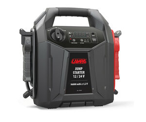 Lampa – Επαγγελματικός Εκκινητής Μπαταρίας 12V/24V LiFePO4 96000mAh, για κορυφαία ισχύ σε φορτηγά και βαρέα οχήματα – 1 Τεμ. (L7050.4)