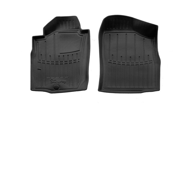 Race Axion - Πατάκια Για Toyota Land Cruiser Prado (J90) 1996-2002 3πορτο / 5πορτο Λάστιχο Σκαφάκια Με Κουμπώματα για Επιβατικά Αυτοκίνητα - 2 τεμ. (5022492/ST)
