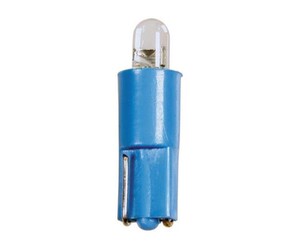 T3 12V W2Χ4,6d 1 LED COCKPIT ΛΕΥΚΟ (ΚΑΡΦΩΤΟ ΑΚΑΛΥΚΟ ΓΙΑ ΟΡΓΑΝΑ ΤΑΜΠΛΟ) BLISTER - 5 ΤΕΜ.