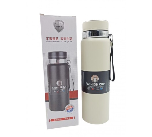 ΑΝΟΞΕΙΔΩΤΟ ΘΕΡΜΟΣ ΛΕΥΚΟ 1000ml XZ-7823-1