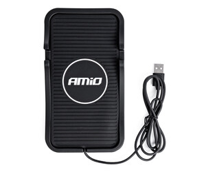 Amio - ΠΑΝΕΛ ΑΣΥΡΜΑΤΗΣ ΦΟΡΤΙΣΗΣ ΚΙΝΗΤΟΥ 3A 15W 186x103mm - 1 TEM. (03145/AM)