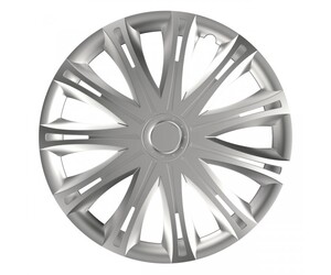 Amio - ΤΑΣΙΑ 17" HUBCAP SPARK ΑΣΗΜΙ - - ΣΕΤ 4ΤΕΜ ΣΕ KOYTI (5981/AM)