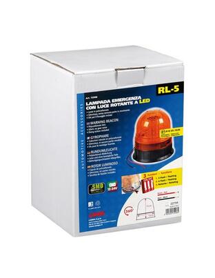 ΦΑΡΟΣ RL-5 12V/24V 3 ΧΡΗΣΕΩΝ (ΠΟΡΤΟΚΑΛΙ/ΒΙΔΩΤΟΣ - 140 Χ 150 mm)