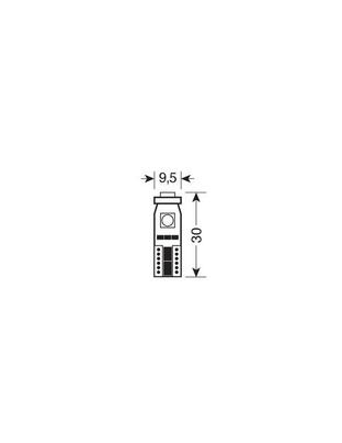 T10 W5W 12V W2,1x9,5d 38lm HYPER-LED9 ΛΕΥΚΟ CAN-BUS (ΤΡΙΠΛΟΕΣΤΙΑΚΟ-FIAT+ALFA ROMEO+LANCIA)2ΤΕΜ.
