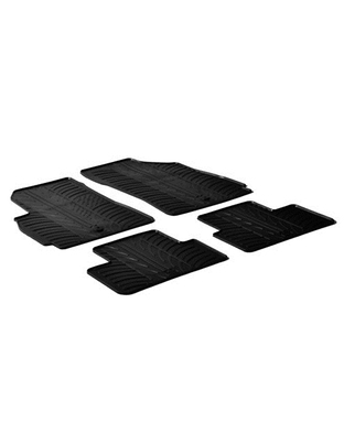 LAMPA - ΠΑΤΑΚΙΑ ΑΥΤΟΚΙΝΗΤΟΥ ΑΠΟ ΛΑΣΤΙΧΟ ΓΙΑ CHEVROLET ORLANDO 01/2011-09/2015 ΣΕ ΜΑΥΡΟ ΧΡΩΜΑ ME ΚΟΥΜΠΩΜΑΤΑ - 4 ΤΕΜ.