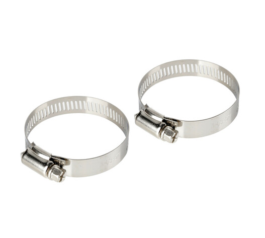 ΚΟΛΙΕΔΕΣ ΣΦΙΓΚΤΗΡΕΣ ΥΨΟΥΣ 12mm & ΔΙΑΜΕΤΡΟΥ 33>57mm ΑΠΟ ΑΝΟΞΕΙΔΩΤΟ ΑΤΣΑΛΙ 2 ΤΕΜ.
