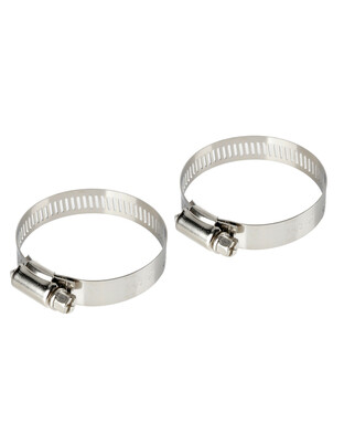 ΚΟΛΙΕΔΕΣ ΣΦΙΓΚΤΗΡΕΣ ΥΨΟΥΣ 12mm & ΔΙΑΜΕΤΡΟΥ 33>57mm ΑΠΟ ΑΝΟΞΕΙΔΩΤΟ ΑΤΣΑΛΙ 2 ΤΕΜ.