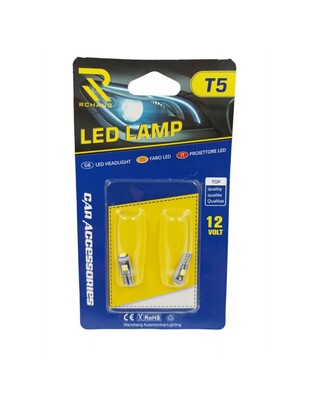 RCHANG LED ΨΕΙΡΕΣ ΑΥΤΟΚΙΝΗΤΟΥ ΛΕΥΚΟ ΦΩΣ T5/12V W14040