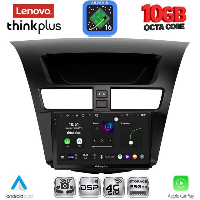 LENOVO LTM 11364_CPA (9inc) MULTIMEDIA TABLET for MAZDA BT50 mod. 2012-2019