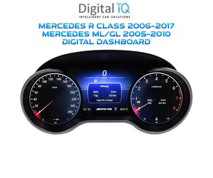 DIGITAL IQ DGU 996_DC (12.3in) DIGITAL CLUSTER for MERCEDES R CLASS mod. 2006-2017 - ML - GL mod. 2005-2010