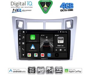 DIGITAL IQ BXK 19736SL_CPAA (9inc) MULTIMEDIA TABLET for TOYOTA YARIS mod. 2006-2011 (SILVER)