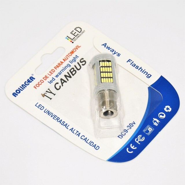 ΛΑΜΠΑ LED ΑΥΤΟΚΙΝΗΤΟΥ CANBUS 1156 12V AU-LI-3652