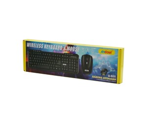 ΑΣΥΡΜΑΤΟ ΣΕΤ ΠΛΗΚΤΡΟΛΟΓΙΟ & ΠΟΝΤΙΚΙ ANDOWL Q-805