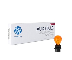 PY27/7W 12V WX2,5x16q ΠΟΡΤΟΚΑΛΙ ΑΛΟΓΟΝΟΥ ΚΟΥΤΙ M-TECH -10 ΤΕΜ.