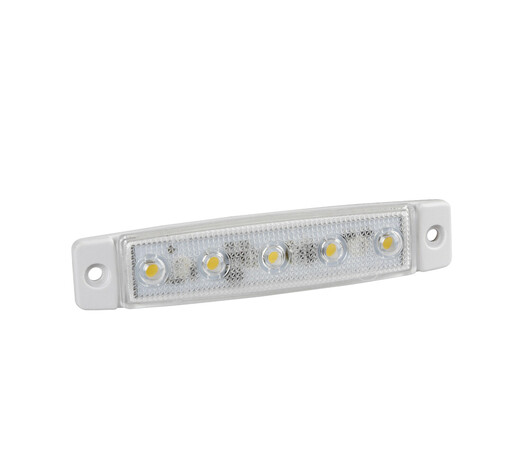 ΦΩΣ ΟΓΚΟΥ 12/24V 5xSMD LED ΛΕΥΚΟ ΔΙΑΦΑΝΟ 96x20mm ΜΕ ΕΓΚΡΙΣΗ ΤΥΠΟΥ R7/R10  LAMPA - 1 TEM.