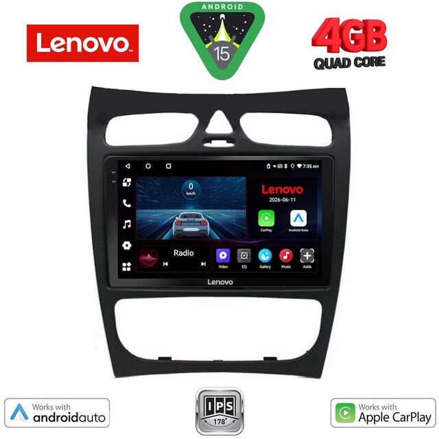 LENOVO LVE 8406_CPAA (9inc) MULTIMEDIA TABLET for MERCEDES CLK (W209) mod. 2000-2004