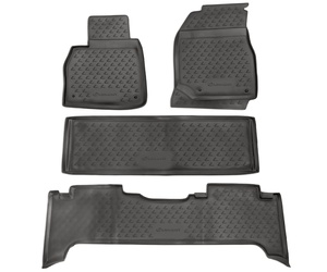 ΠΑΤΑΚΙΑ ΣΕ ΣΚΑΦΗ TPE ΛΑΣΤΙΧΟ ΓΙΑ LEXUS LX 470 1998-2007  ΣΕ ΑΝΘΡΑΚΙ ΣΚΟΥΡΟ ΓΚΡΙ ΧΡΩΜΑ NOVLINE - 4 ΤΕΜ.