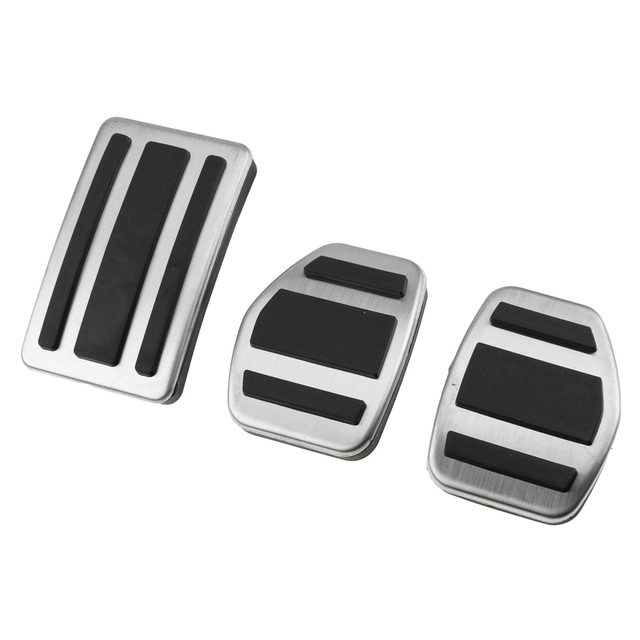 NTY - Σετ Πεντάλ για Χειροκίνητο Κιβώτιο για Citroen C5 / C6 / C8 / DS5 και Peugeot 508 / 3008 με αντιολισθητική επιφάνεια για σταθερό έλεγχο και ακριβή απόκριση - 1 Σετ (EZC-PE-116)