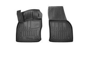 Race Axion - Πατάκια Για Skoda Kodiaq (NS7) 2016-2024 & VW Tiguan (AD/BW) 2015-2024 5πορτο Λάστιχο Σκαφάκια Προστατευτικά Με Κουμπώματα για Επιβατικά Αυτοκίνητα - 2 τεμ. (5024112/ST)