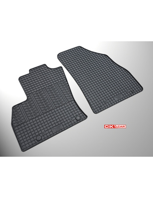 Cik - ΠΑΤΑΚΙΑ ΑΥΤΟΚΙΝΗΤΟΥ ΑΠΟ ΛΑΣΤΙΧΟ ΓΙΑ CITROEN JUMPY 2006-2016 / FIAT SCUDO 2006-2016 / PEUGEOT EXPERT 2006-2016 / TOYOTA PROACE 2013-2016 ΣΕ ΜΑΥΡΟ ΧΡΩΜΑ ΜΕ ΚΟΥΜΠΩΜΑΤΑ - 3 ΤΕΜ. (RM.CI.0009/CK)