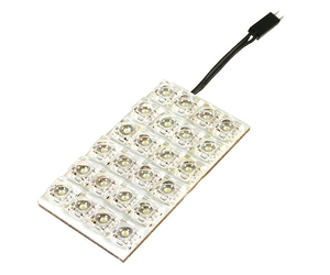 ΠΛΑΦΟΝΙΕΡΑ ΜΕ 24 LED (35x65mm)