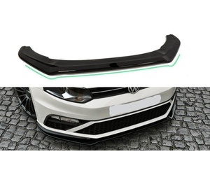 Lip spoiler πλαστικό μαύρο γυαλιστερό - Vw polo 2009-2017