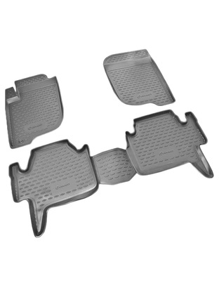 ΠΑΤΑΚΙΑ ΣΕ ΣΚΑΦΗ TPE ΛΑΣΤΙΧΟ ΓΙΑ MITSUBISHI PAJERO SPORT 5D 2008+  ΣΕ ΜΑΥΡΟ ΧΡΩΜΑ NOVLINE - 4 ΤΕΜ.