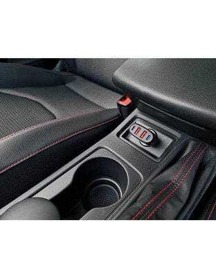 ΦΟΡΤΙΣΤΗΣ ΑΝΑΠΤΗΡΑ 12/24V MAX 50W ΜΕ 2 ΘΥΡΕΣ USB A & 2 ΘΥΡΕΣ USB C FAST CHARGE ΜΑΥΡΟΣ ROCKET 4 PRO LAMPA - 1 TEM.