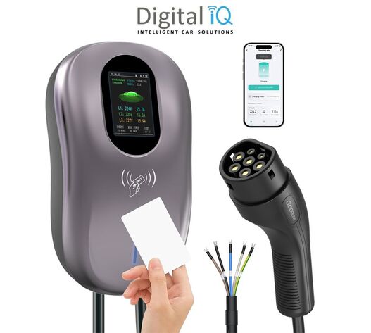 DIQ EV WCH 93207 (WALL CHARGER TYPE 2 EVC02EU07Κ - 32A - 7kW)